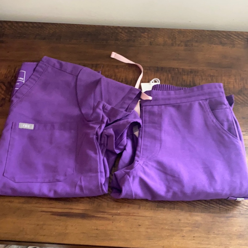 FIGS Scrubs set catarina yola Ultraviolet Xxs